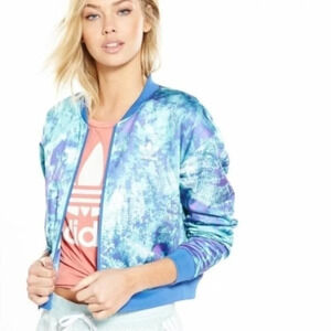 Adidas Ocean Elements Blue Track Jacket small